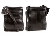 PR-DD-16 BLACK LEATHER BAG