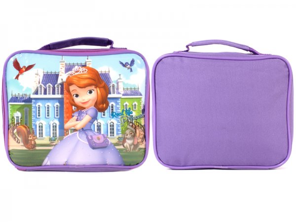7265225HV - G007 Kids Lunchbag Purple Real Life Princess Disne