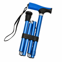 2884 Blue Premium Folding Walking Stick Soft Grip 2884 Blue Premium Folding Walking Stick Soft Grip