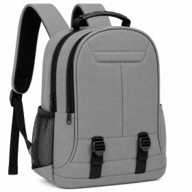 BP-125 Grey Multi-Pocket Travel Backpack (New)