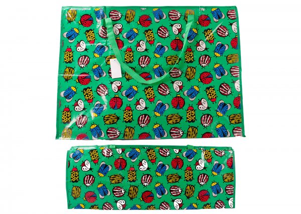 LL-SB3 LADY BUG REUSABLE SHOPPING BAG