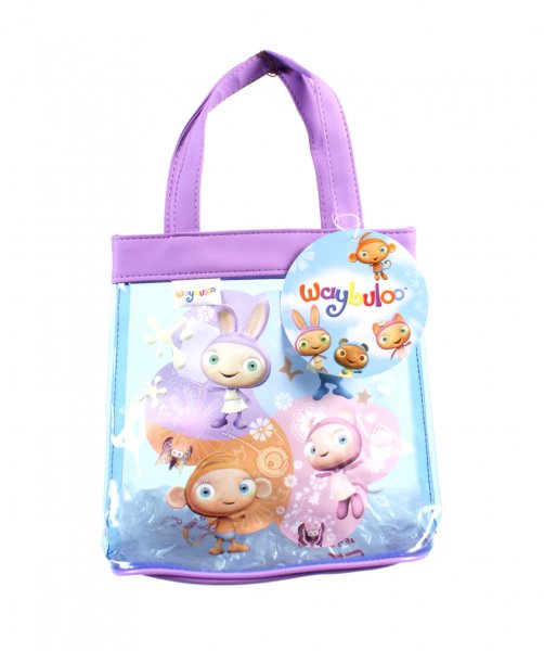 WAY001006 - G031 Kids Bag Purple Transparent Waybuloo