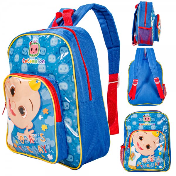 11297-2378 BLUE COCOMELON KIDS BACKPACK