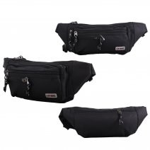 2583 Black Waist Bag