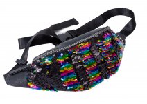 JBBB24 Rainbow Bumbag with reversible sequins