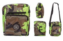 LL-171 GREEN CAMOUFLAGE SMALL UNISEX POLYESTER SHOULDER BAG