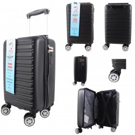 T-HC-US-1632 BLACK RYAN AIR CABIN-SIZED TROLLEY SUITCASE