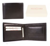 5001 BLACK ITALIAN LEATHER WALLET - S099