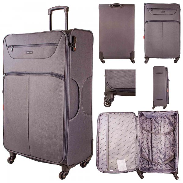 1975 GREY 32'' TRAVEL TROLLEY SUITCASE