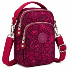 2498 Pink Rose Lorenz Shoulder Bag (New)