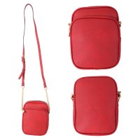 4062 RED SHOULDER BAG