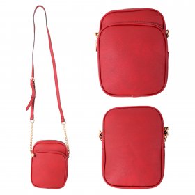 4062 RED SHOULDER BAG