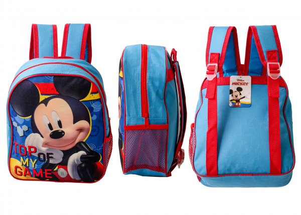 1000E29-1405N PREMIUM MICKEY MOUSE NAVY KIDS BACKPACK