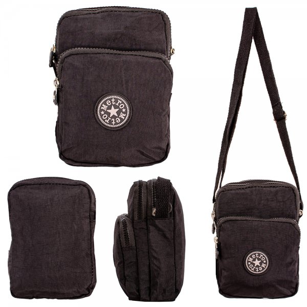 LL-9A BLACK SHOULDER BAG