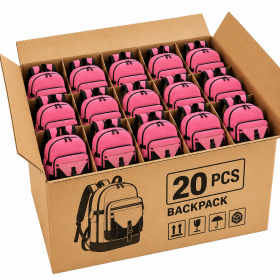 BP-E-TW-115 Pink Underseat Backpack Box Of 20