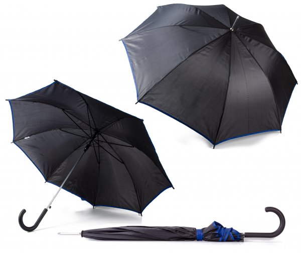 2813 Unisex Two Tone Automatic Umbrella Black/Blue
