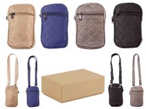 GRACE 122 QUILTED PHONE BAG BOX OF 12