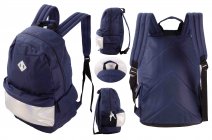 JBBP258-R1 NAVY SILVER BACKPACK