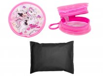 1564-8469T PINK MINNIE ROUND ZIPPED COIN PURSE PACK OF 20