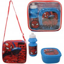 000508622 BLUE SPIDER-MAN 3 PCS LUNCH BOX