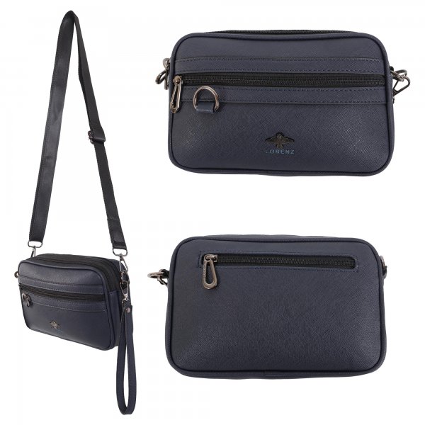 6889 NAVY SHOULDER BAG