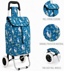 ST-05B Crane Blue 2 Wheel Trolley