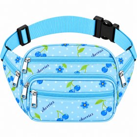 8056 Blue Fruit Bumbag (New)