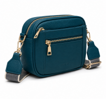 5823 Petrol Lorenz Matt PU Leather Camera Bag