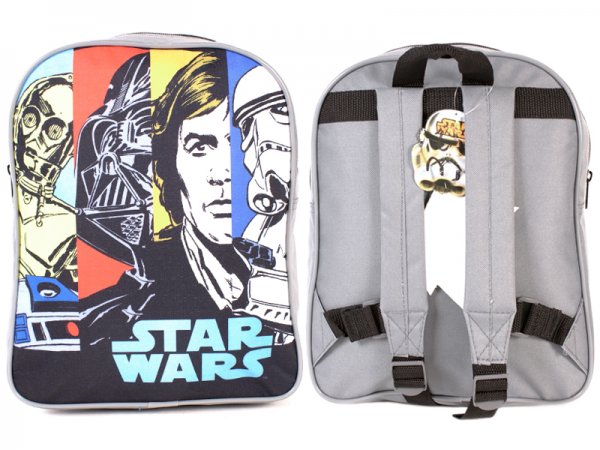 STAR001012THE FORCE AWAKENS GREY BACK PACK F092