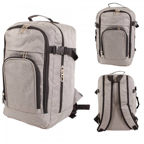 BP118 GREY BACKPACK