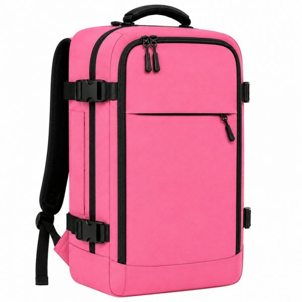 BP-R-120 Pink Carry On Backpack Underseat Cabin Bag (New)