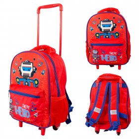 1846-3263 HARTOM HERO 31cm CHILDRENS BACKPACK TRAVEL TROLLEY
