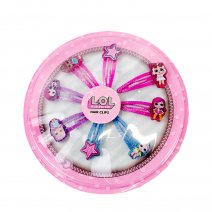 2097-8279 LOL 8 PCS HAIR CLIPS SET