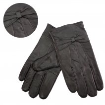 8911 BLACK LEATHER GLOVES LARGE