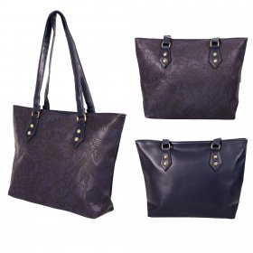 5709 NAVY LORENZ HANDBAG