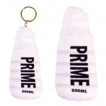 PRIME DRINK WHITE PLUSH 10CM STYLE FASHION SOFT TOY KEYCHAIN