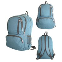 BP-107 PEACOCK BLUE EASYJET TRAVEL BACKPACK  BP-107 PEACOCK BLUE EASYJET TRAVEL BACKPACK