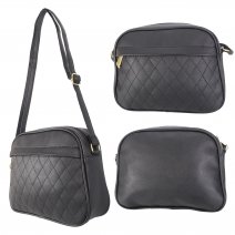 5722 BLACK LORENZ HANDBAG