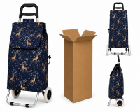 B-ST-05 Deer Navy 2 Wheeler Shopping Trolley Box Of 10 B-ST-05 Deer Navy 2 Wheeler Shopping Trolley Box Of 10