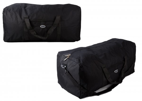 TB-14 BLACK LARGE HOLDALL W/ STRAP C009 - C0012