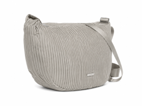 5846 Stone Pleated Sling Shoulder Bag