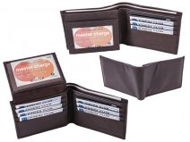 1169 BROWN WALLET RFID Proof