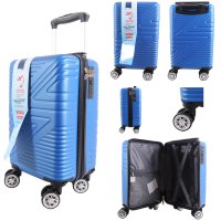 T-HC-US-1624 ROYAL BLUE RYAN AIR CABIN-SIZED TRAVEL TROLLEY SUIT