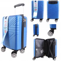 T-HC-US-1624 ROYAL BLUE RYAN AIR CABIN-SIZED TRAVEL TROLLEY SUIT