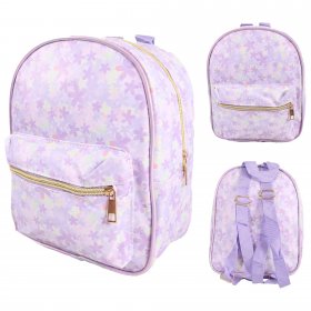 2672 LILAC FLOWERS FLOWER KIDS BACKPACK