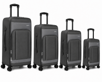 J-4021 Grey JustPack Expandable Suitcase Set of 4 J-4021 Grey JustPack Expandable Suitcase Set of 4