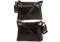 PR-DD 30 BLACK LEATHER BAG