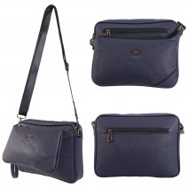 6890 NAVY SHOULDER BAG