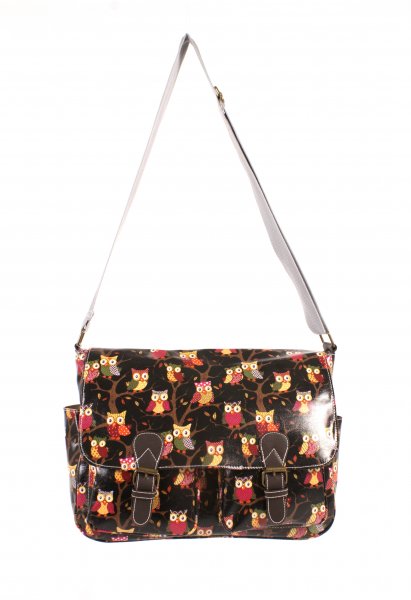 F09 OWL BAG BLACK F09 OWL BAG BLACK MF Handbags