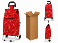 B-ST-05 Deer Red 2 Wheeler Shopping Trolley Box Of 10 B-ST-05 Deer Red 2 Wheeler Shopping Trolley Box Of 10